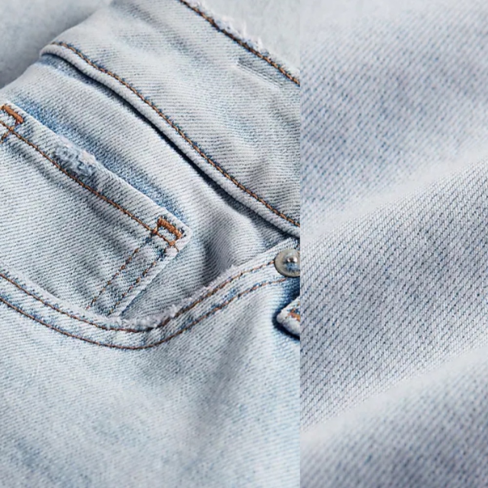 Express Mid Rise Blue Tinted Boyfriend Jeans Brand New With Tag 🏷 - Picture 10 of 16